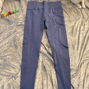 Blue leggings